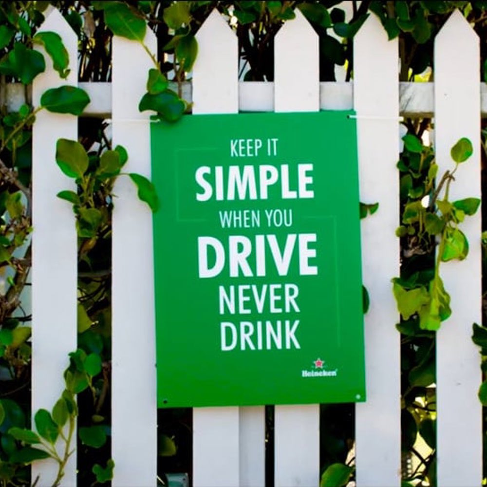 Niet drinken en rijden