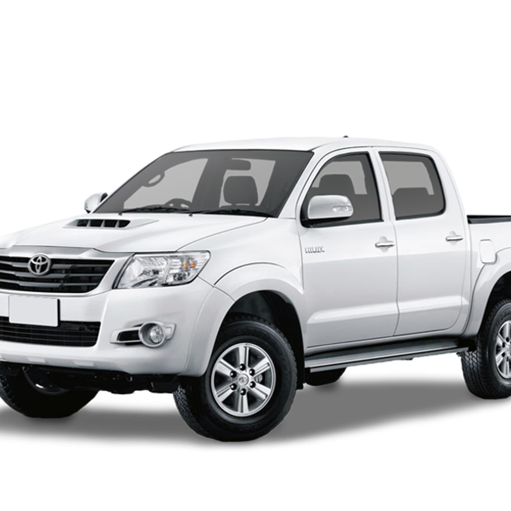 Dubbele Cabine Pick Up Truck Deluxe (Toyota Hilux) - automatische transmissie